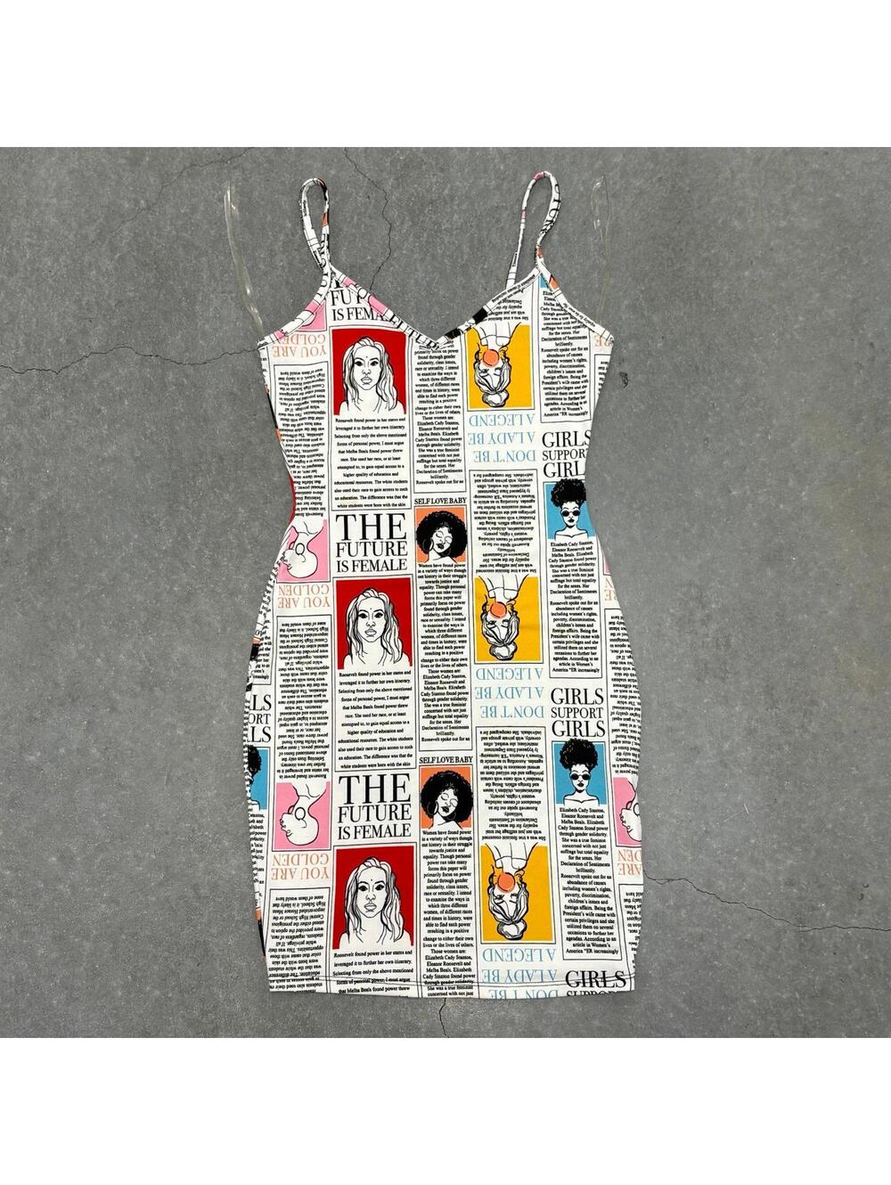Popular 21 Spaghetti Strap Mini Dress